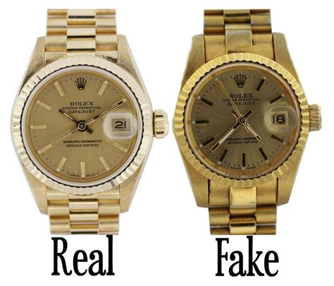 gold rolex fake|Rolex real vs fake.